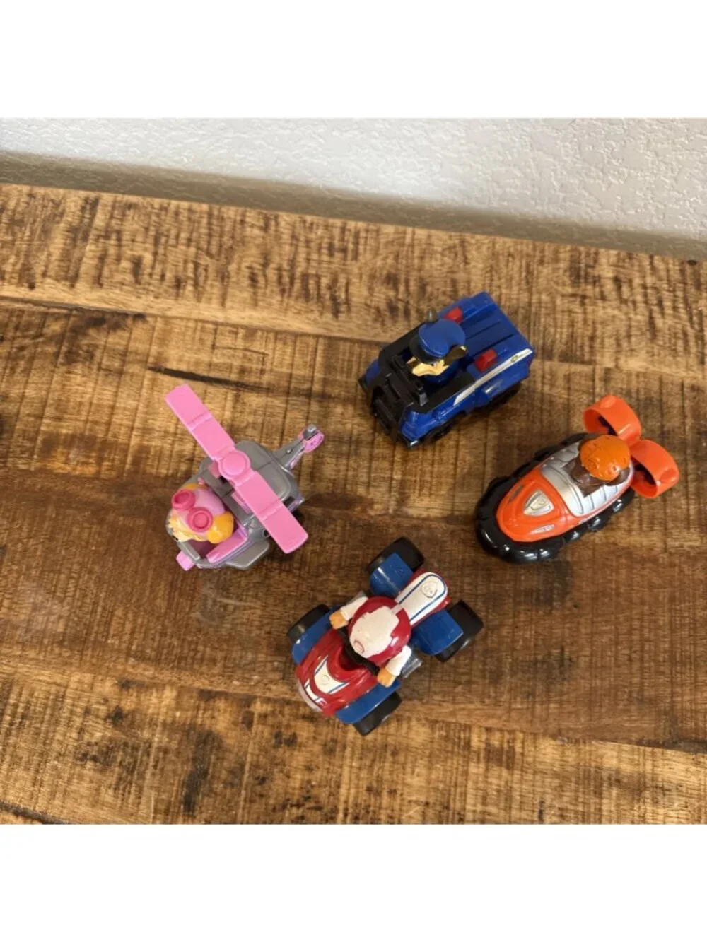 Paw Patrol Mix Lot Figures & Vehicles 4 Chase Skye Zuma Ryder Cars Helicopter